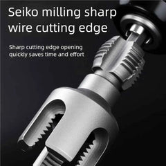 Professional Hex Shank Pipe Threading Tool | Internal & External Die Set for 1/2", 3/4" & 1" Pipes