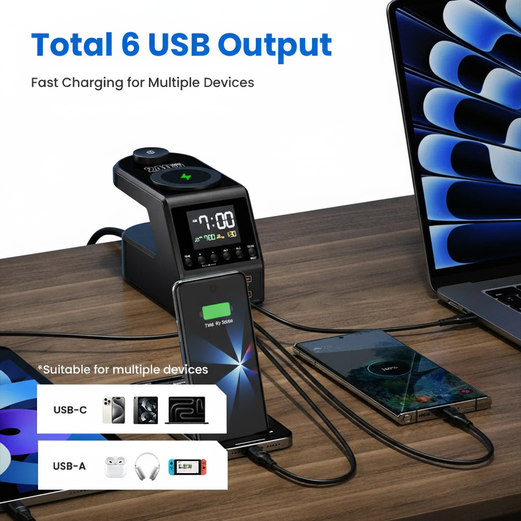 240W GaN Charging Station by Snagg A Charging Station