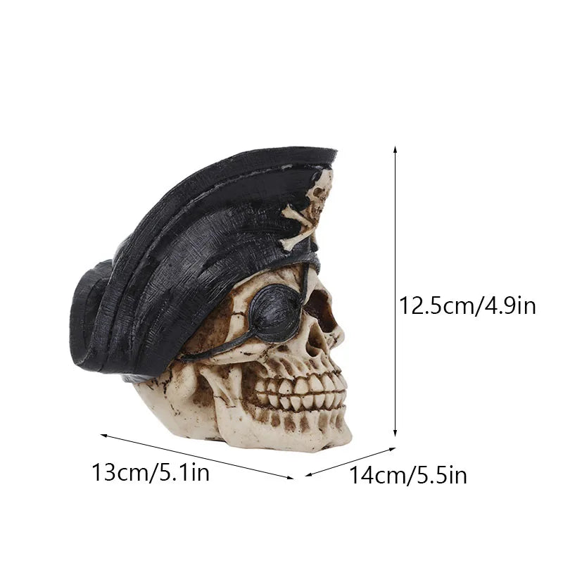 Skull Resin Sculpture by Snagg A Sculpture