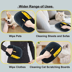 Pet Hair Remover Gloves Electrostatic by Snagg A Grooming Tool