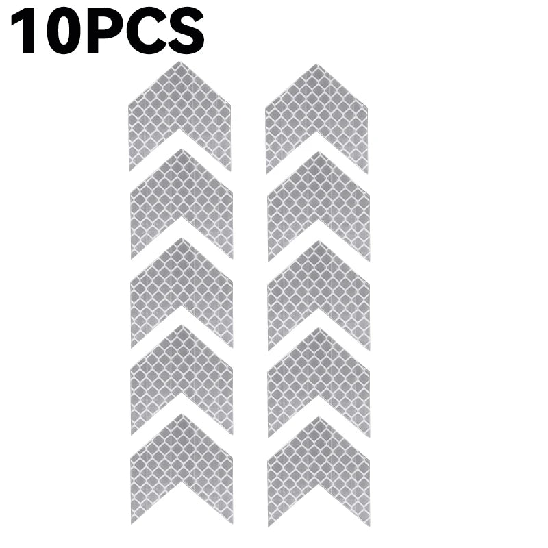 80-10PCS Safety Reflective Stickers Strip by Snagg A Reflective Stickers