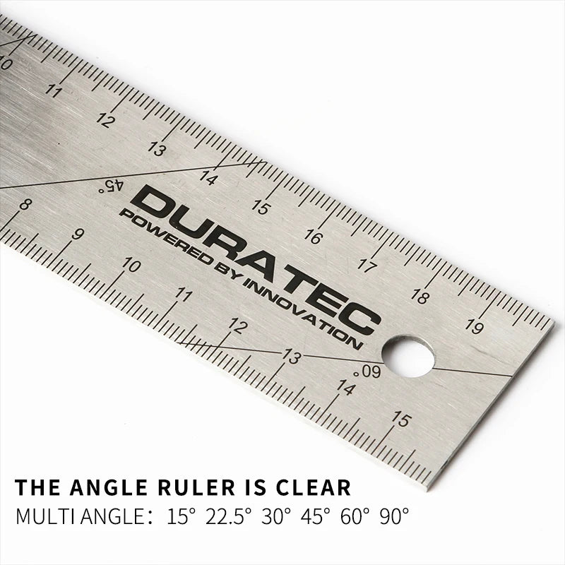 90° Triangle & Right Angle Measuring Ruler by Snagg A Ruler