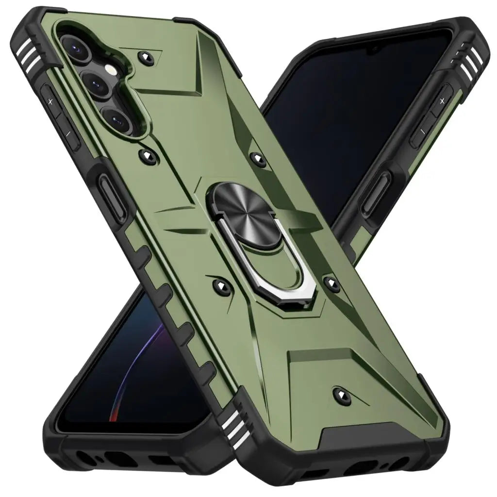 Shockproof Hard Armor Case – for Samsung Galaxy S23 Series - Green / Phone Cases & Covers