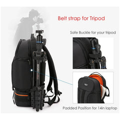 Professional DSLR Camera Backpack by Snagg A Backpack