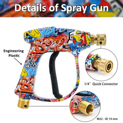 Pressure Washer Water Gun Kit by Snagg A Foam Cannon