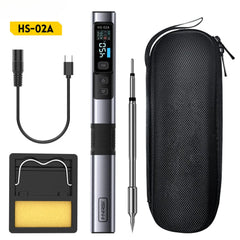 HS-02 100W Smart Soldering Iron Kit with C210 Tip & OLED Display