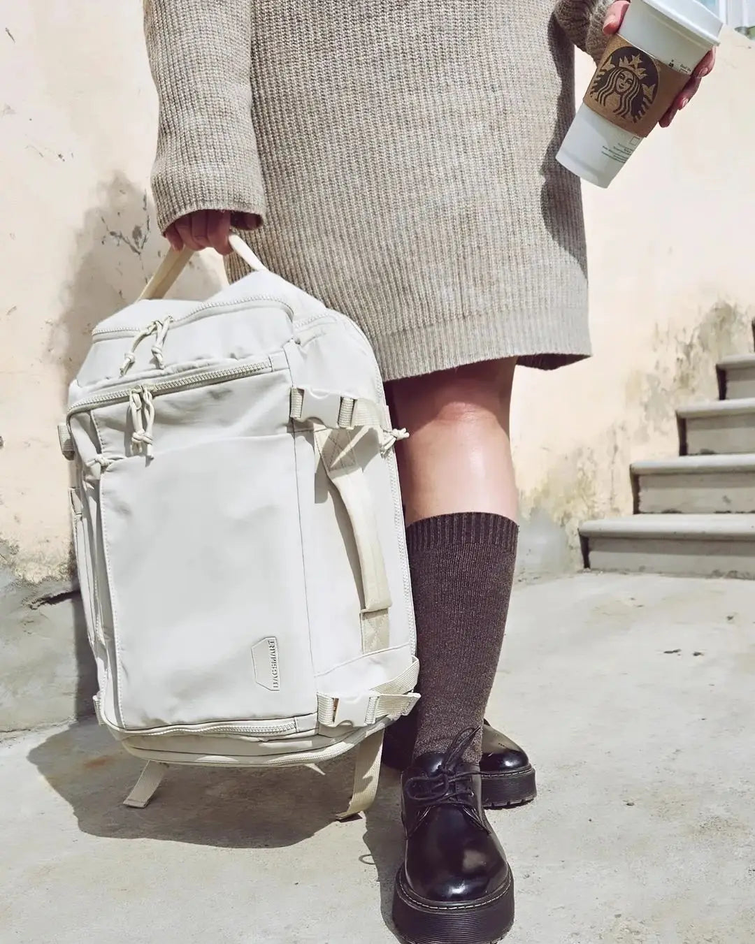 Expandable Travel Backpack by Snagg A Backpack