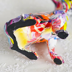 Graffiti Chihuahua Resin Sculpture by Snagg A Sculpture