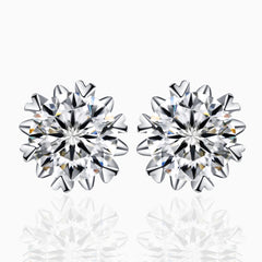 1CT Moissanite Stud Earrings