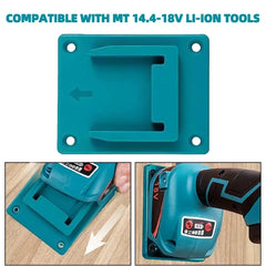 Cordless Drill & Power Tool Wall Mount Holder Compatible with Makita, DeWalt, Bosch & Milwaukee 18V Tools
