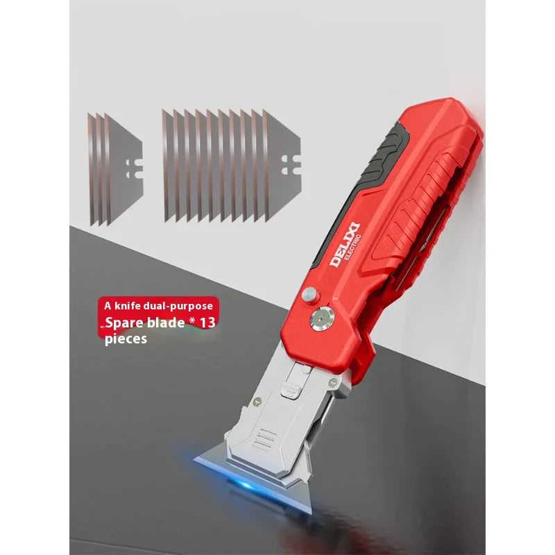 Heavy Duty Folding Utility Spatula Knife by Snagg A Knife