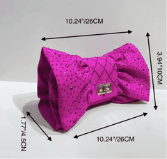 Butterfly Rhinestones Evening Clutch - SnaggIt