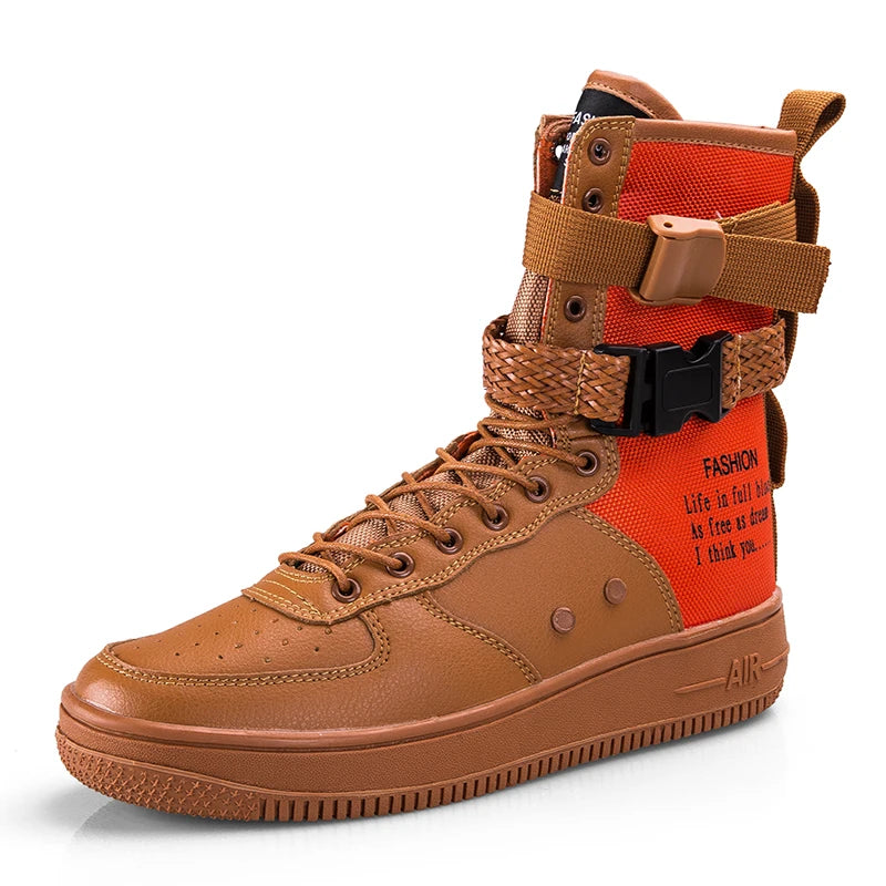 Punk Style High-Top Boots by Snagg A Shoes