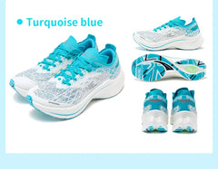 Marathon Carbon Plate Running Shoes – Ultra-Light, Shock Absorption, Rebound Technology