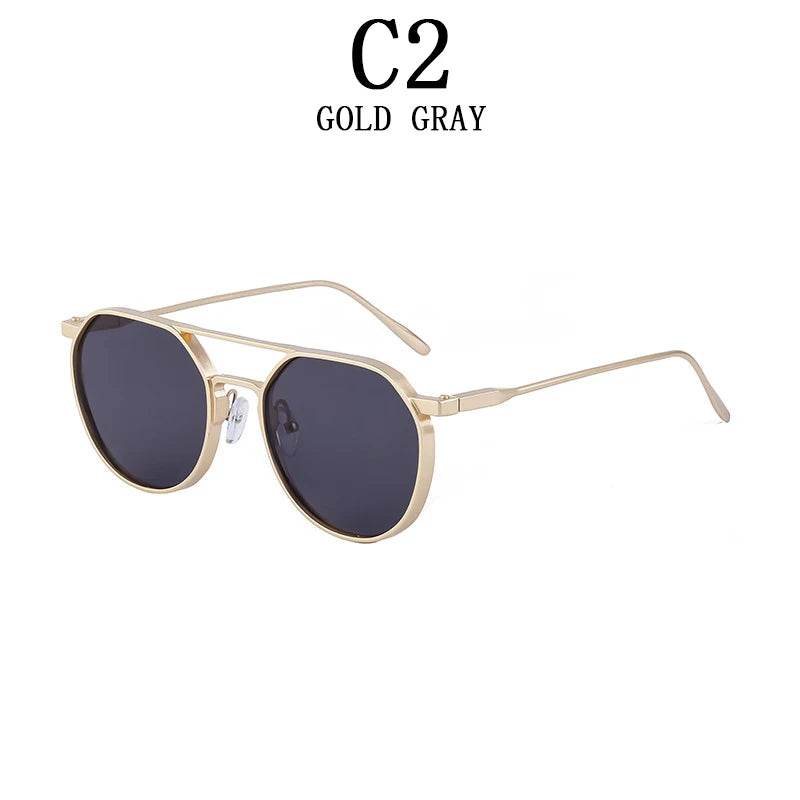 2023 Vintage Punk Oval Sunglasses - SnaggIt