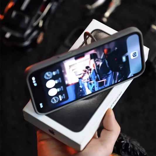 Carbon Fibre Pattern Magsafe phone case for iPhone 16 Series by Snagg A Phone Case