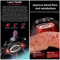 E800 Laser Therapy Smartwatch