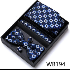 Men’s Luxury Tie & Bow Set - WB194 - Others In Fashion