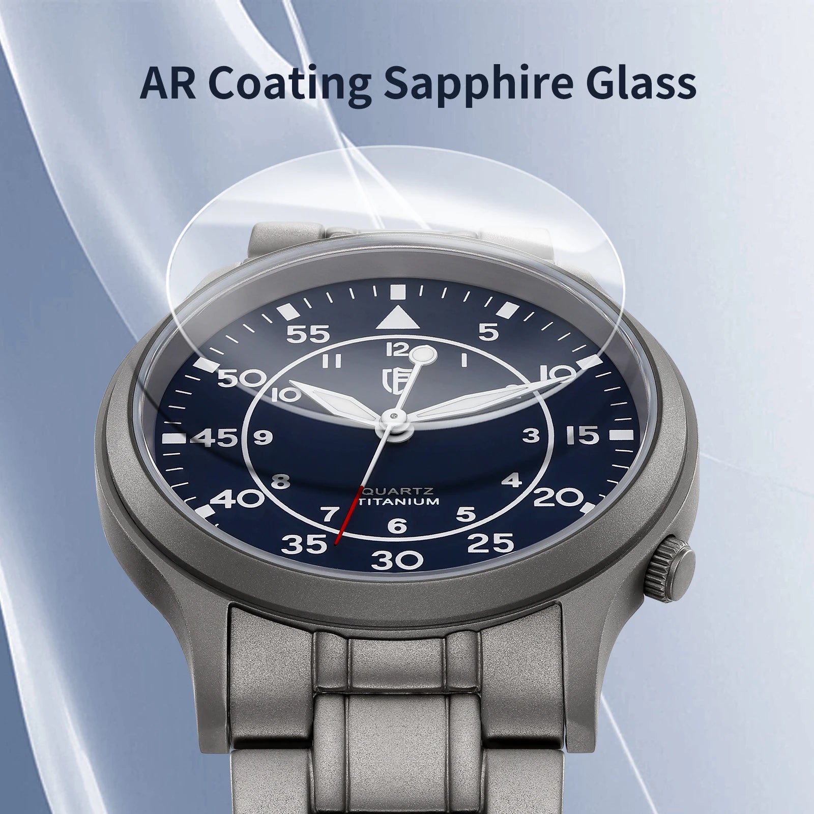 Titanium Quartz Watch – Rugged Elegance