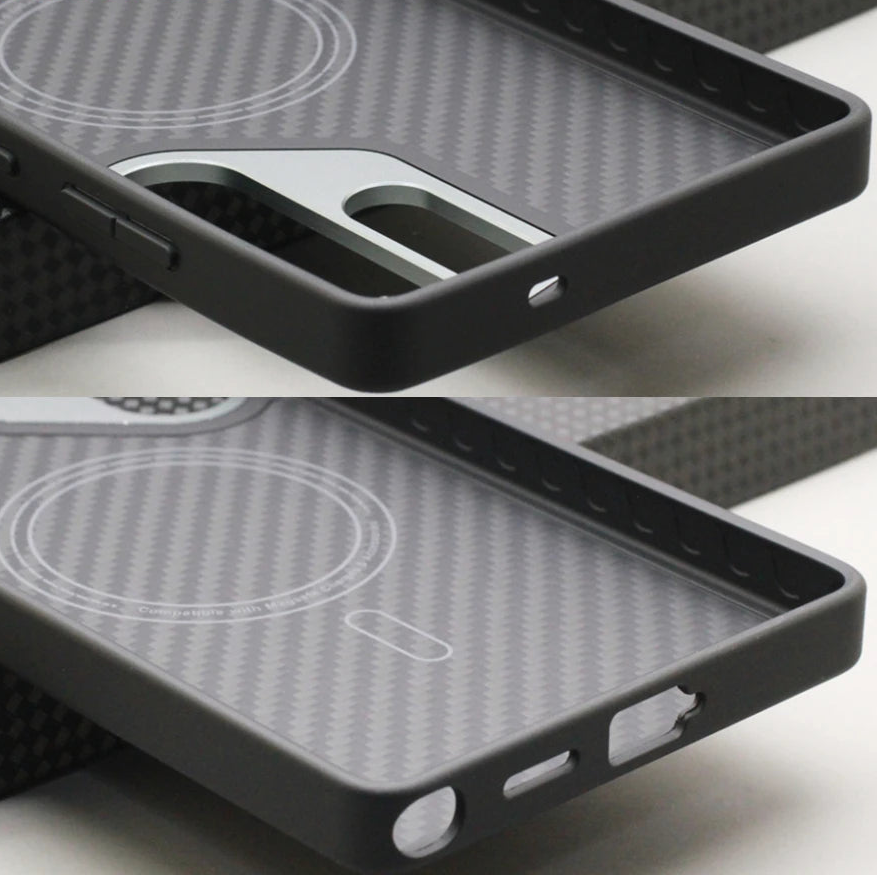 Magsafe Carbon Fiber Pattern Case for Samsung Galaxy S25 / Ultra / Plus by Snagg A Phone Case