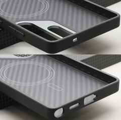 Magsafe Carbon Fiber Pattern Case for Samsung Galaxy S25 / Ultra / Plus by Snagg A Phone Case