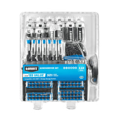110-Piece Screwdriver & Bit Set with Storage Stand