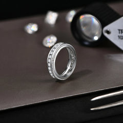 1.5CT Moissanite Wedding Ring