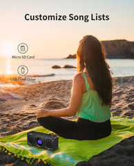 Portable Bluetooth Speaker with FM Radio by Snagg A Portable Speaker