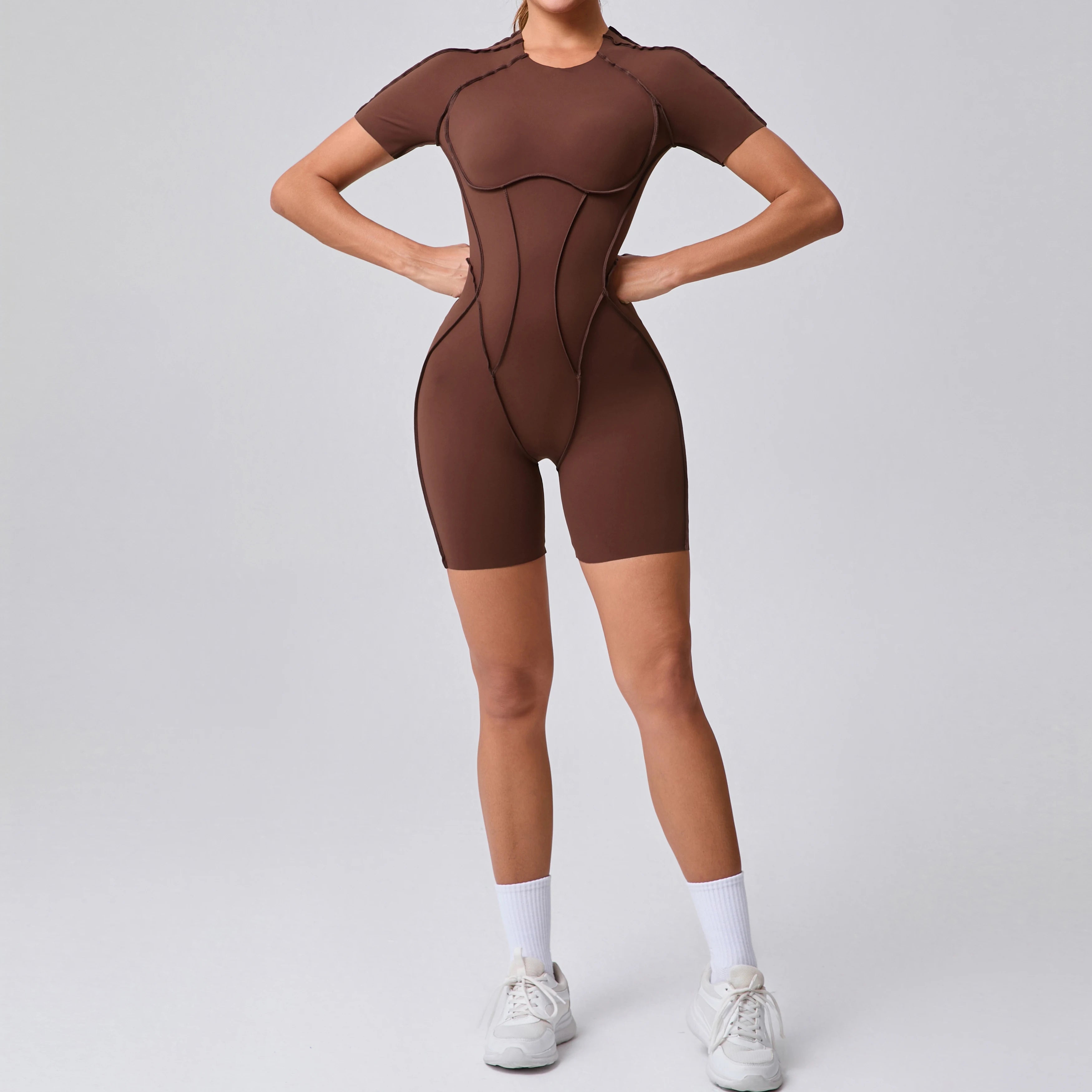 Women’s Short Jumpsuit Gym Outfit by Snagg A Jumpsuit