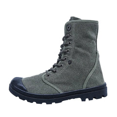 Men’s Fashion Canvas High-Top Sneakers by Snagg A Shoes