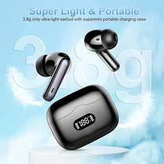 ANC Wireless Earbuds – Bluetooth 5.3 TWS Earphones with 40dB Noise Cancelling by Snagg An EarBud