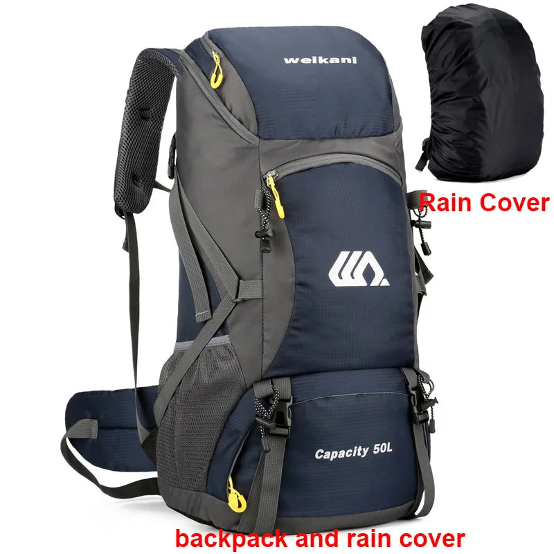 50L Large Hiking & Travel Backpack