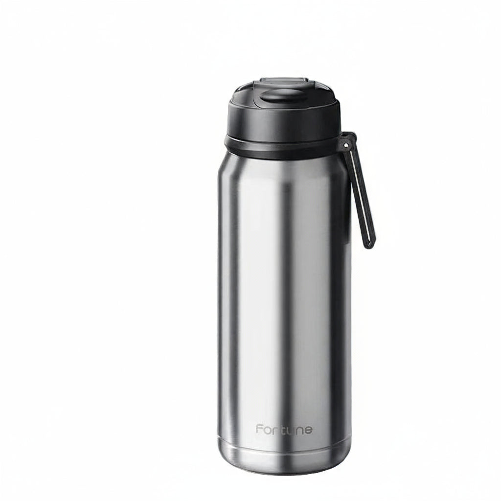 Thermos Bottle With Magnetic Tea Infuser For Travelers by Snagg A Mug