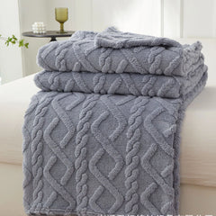 Winter Sherpa Blanket Ultra Soft & Cozy Warmth by Snagg A Throw