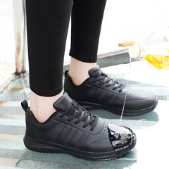 Unisex Chef Shoes – Lightweight, Oil-Proof & Comfortable Work Sneakers by Snagg A Shoes