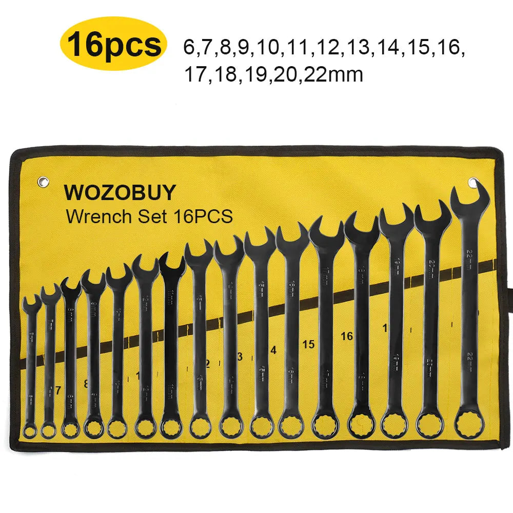 Metric Combination Wrench Set – 6–24mm by Snagg A Wrench Set