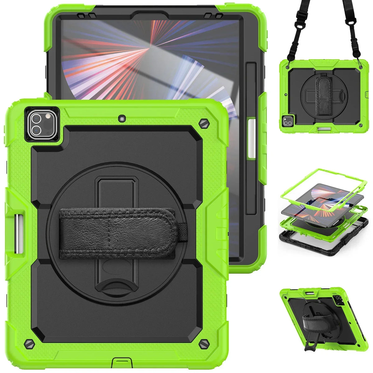 360 Rotation Kids Stand Tablet Case for IPad Series by Snagg An iPad Case