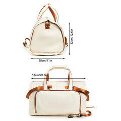 Foldable Convertible Travel Garment Duffel Bag