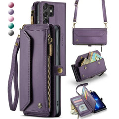 Crossbody Wallet Case for Samsung Galaxy S25 / A Series by Snagg A Phone Case