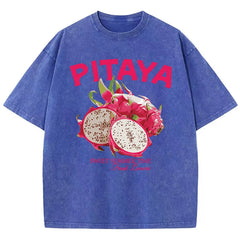 Fresh Pitaya Print Womans Streetwear T-Shirt