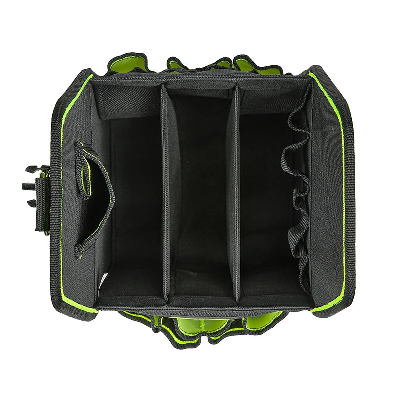 Open Tool Bag with Adjustable Straps