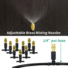 15M–30M Outdoor Misting & Irrigation System