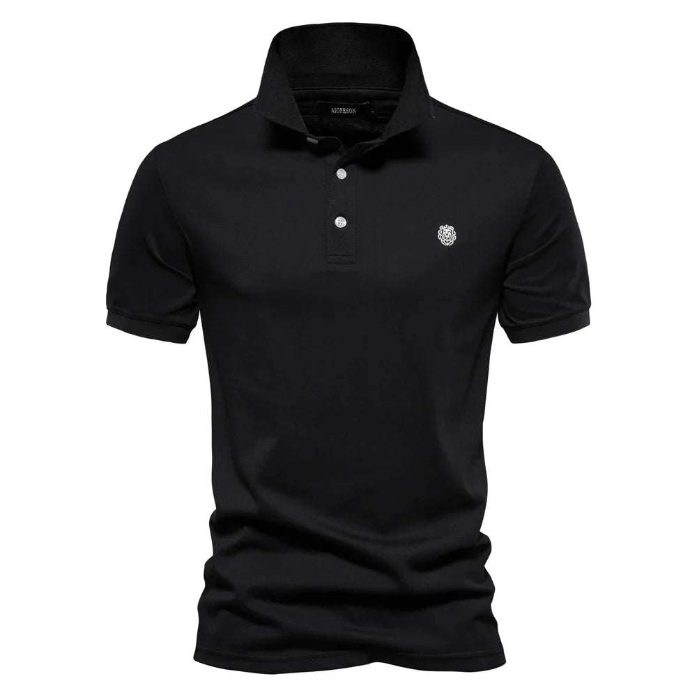 100% Cotton Embroidery Polo | Essential Summer Social Casual