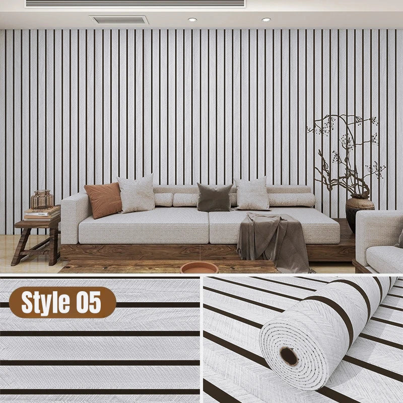 Thick Wood Grain Self-Adhesive Wall Sticker by Snagg A Wall Sticker