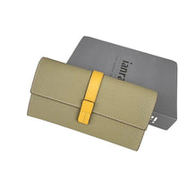 Luxury Genuine Leather Long Wallet by Snagg It Wallet