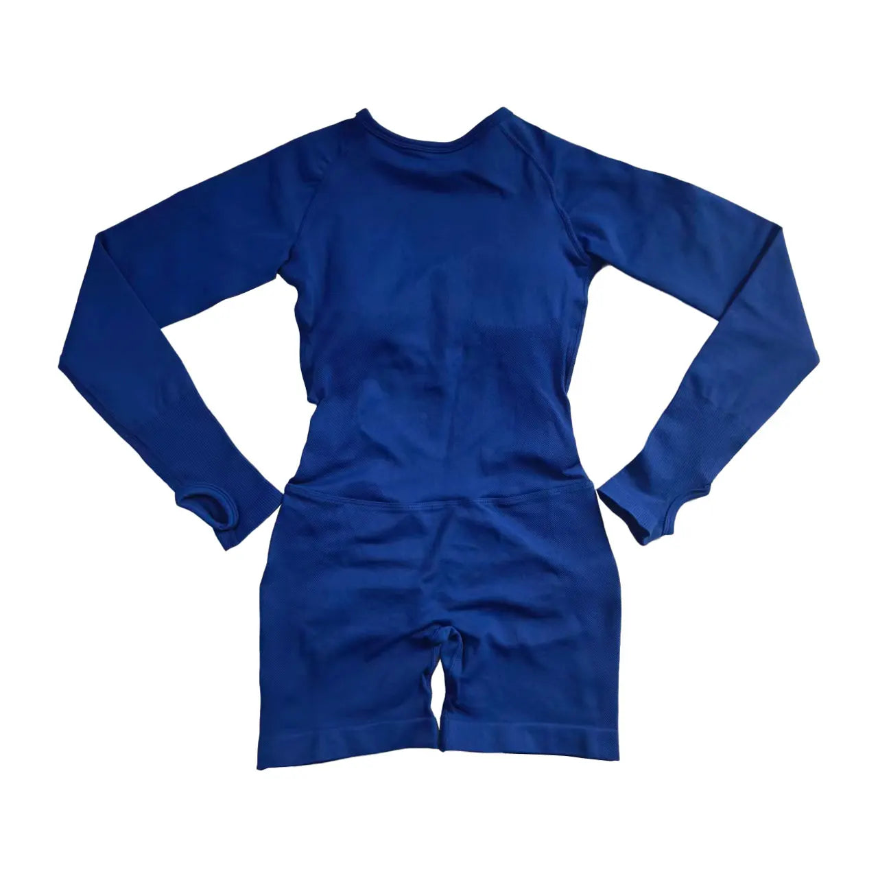 Women's Long Sleeve Backless Yoga Jumpsuit | Seamless One-Piece High-Impact Gym Fitness Playsuit