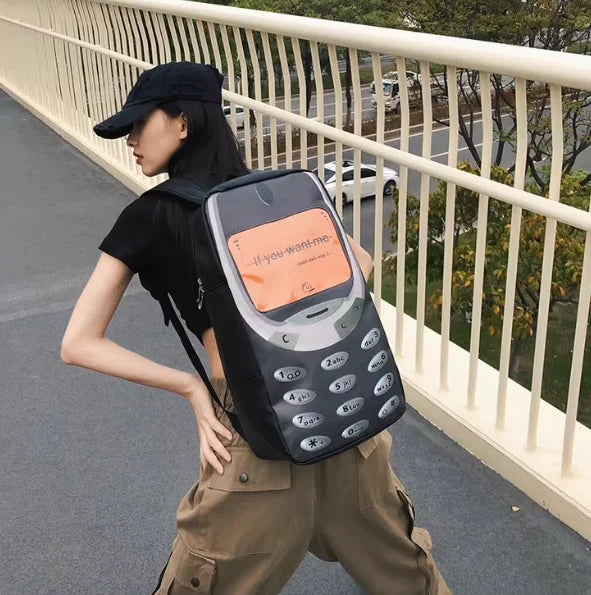 Vintage Telephone Backpack