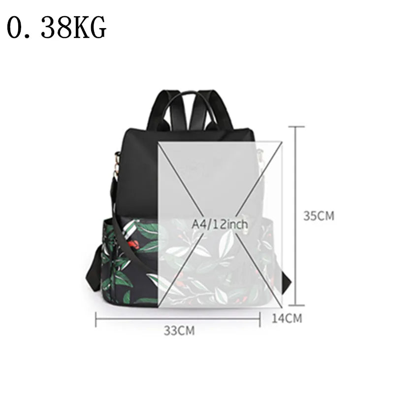 Women’s Large Capacity Anti-Theft Backpack by Snagg A Backpack