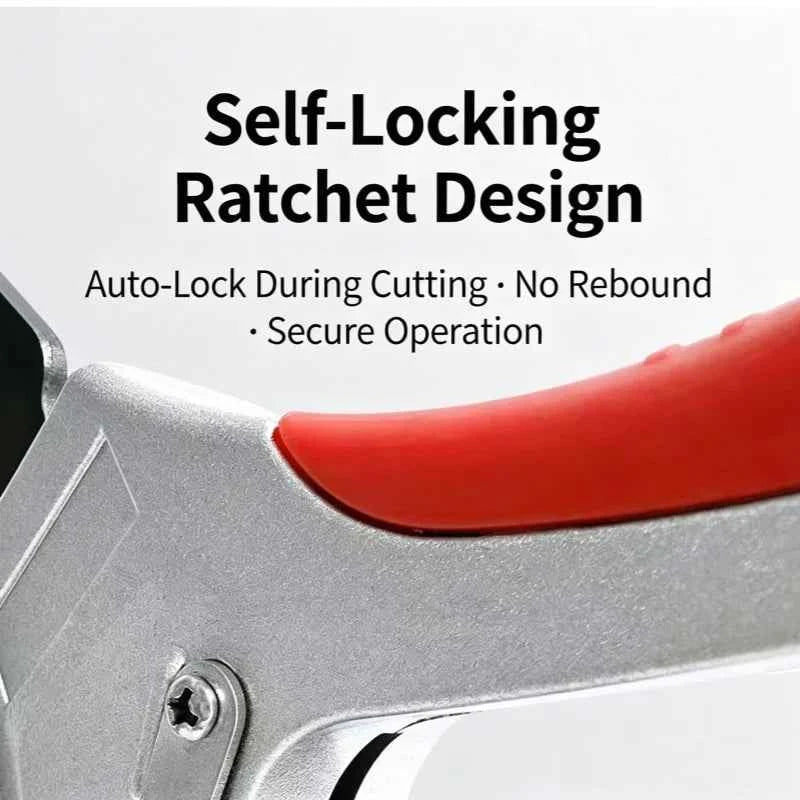 Ratchet pipe cutter with SK5 blade for PVC and PEX pipe – image 5