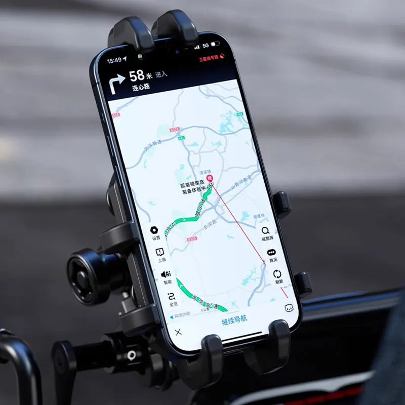 Motorcycle Phone Holder by Snagg A Phone Holder